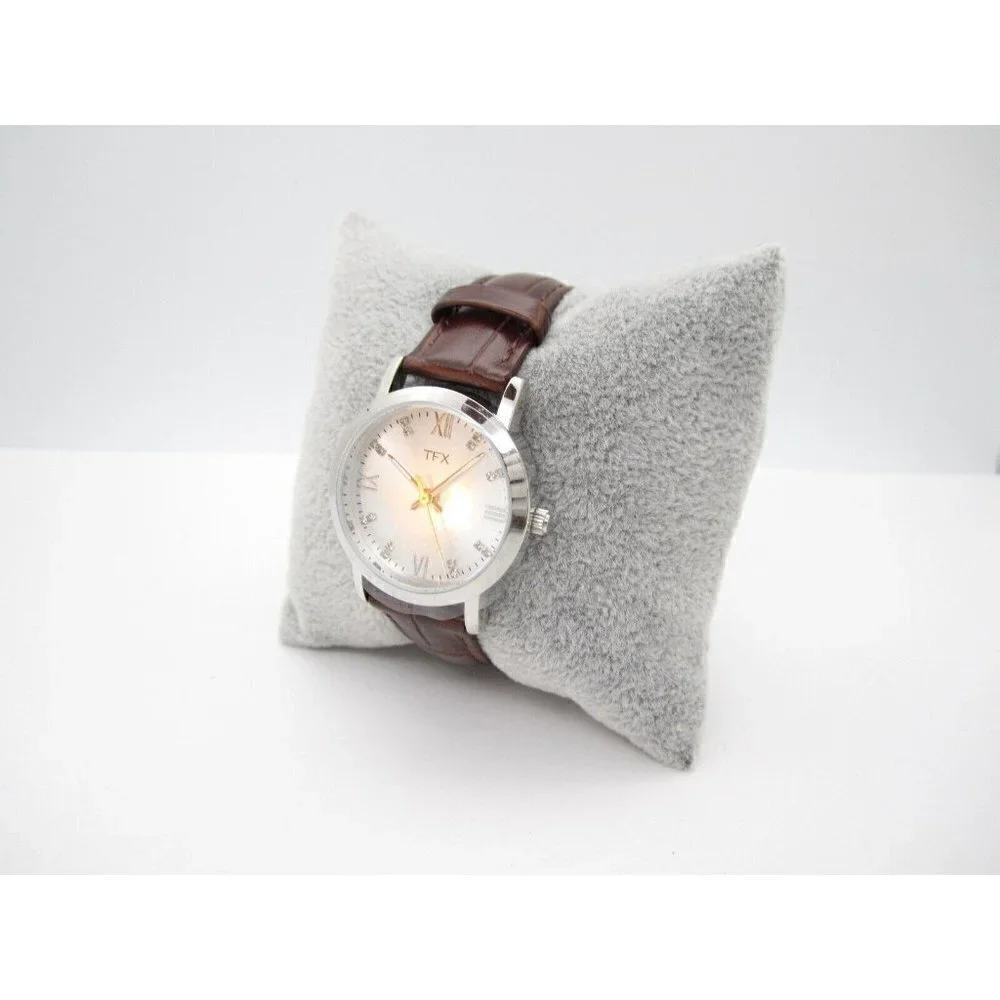 Women TFX by Bulova‎ Quartz WR Analog 32mm Dial Causal Round Watch (F655)